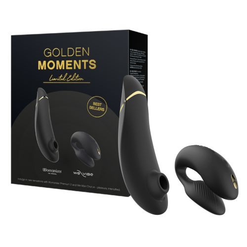 Golden Moments Set Womanizer Premium 2 & We-Vibe Chorus