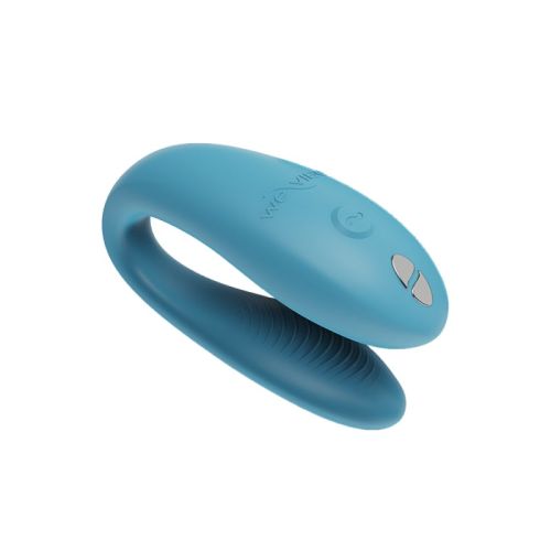 We-Vibe Sync GO - Turquoise Turquoise Travel-Friendly Couples Vibrator