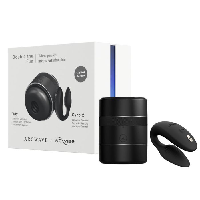 Double the Fun Set Raspberry We-Vibe Sync 2 & Arcwave Voy