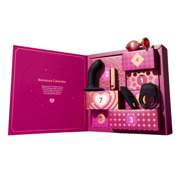 Romance Calendar Black 7 Days of Delights to Share