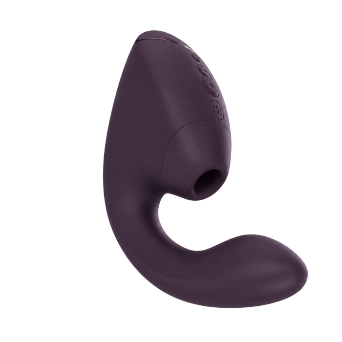 Next Duo Dark Purple​ Dark Purple 3D Pleasure Air Dual Stimulator