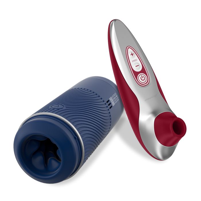 Dream Team Set Arcwave Pow stroker & Womanizer Pro40 clitoral vibrator set