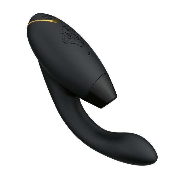 DUO 2 - Black Black Advanced Dual Clitoral & G-Spot Stimulator