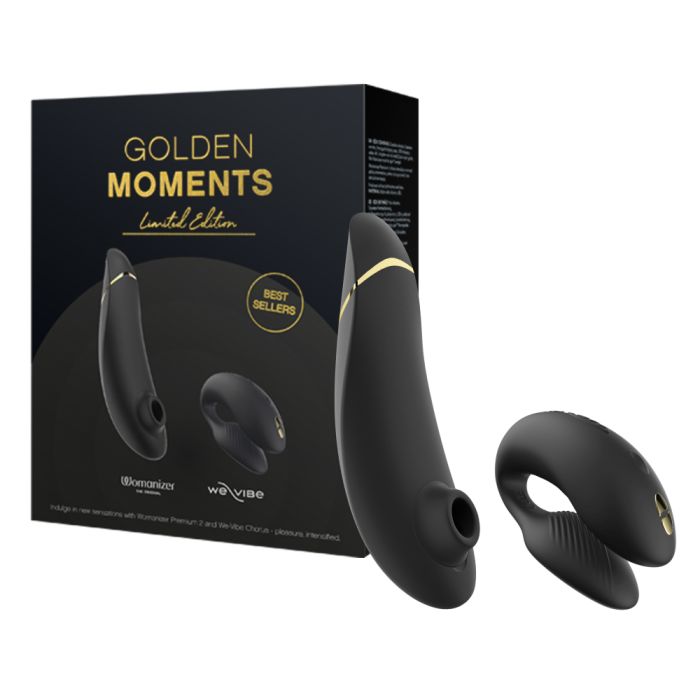 Golden Moments Set Womanizer Premium 2 & We-Vibe Chorus