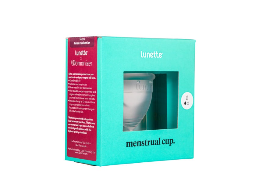 Lunette Menstrual Cup In The Box